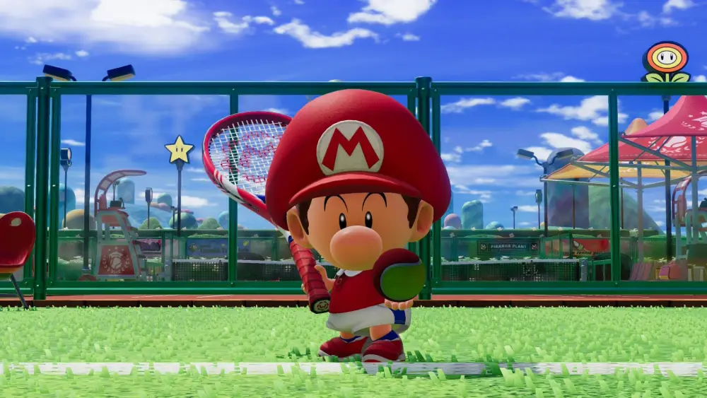 بررسی بازی Mario Tennis Fever: راکتهای جدید، زمین بازی را به اندازه یک مسابقه ماریو کارت پرهیاهو میکنند.